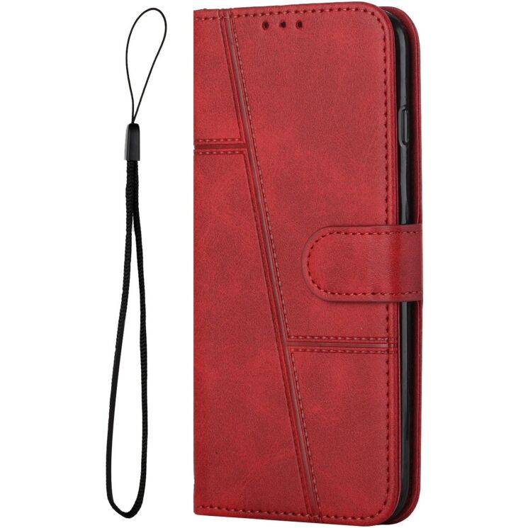 Чехол-книжка с застежкой UniCase Jet Cover для OPPO Reno 15 - Red: фото 4 из 11