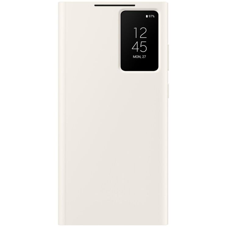 Чехол-книжка Smart View Wallet Case для Samsung Galaxy S23 Ultra (S918) EF-ZS918CUEGRU - Cream: фото 1 из 2