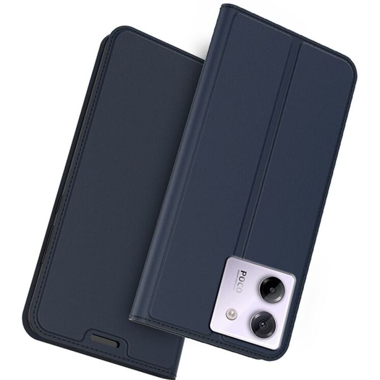 Чохол-книжка UniCase Business Wallet для Xiaomi Poco M7 Pro - Blue: фото 1 з 7