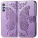 Чехол-книжка UniCase Butterfly Pattern для Samsung Galaxy A56 (A566) - Light Purple (372155LV). Фото 1 из 9