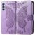 Чехол-книжка UniCase Butterfly Pattern для Samsung Galaxy A56 (A566) - Light Purple: фото 1 из 9