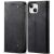Чехол-книжка UniCase Jeans Wallet для Apple iPhone 15 - Black: фото 1 из 7