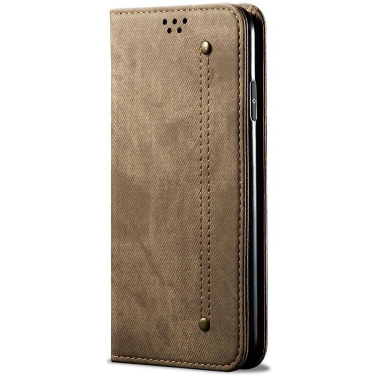Чохол-книжка UniCase Jeans Wallet для Google Pixel 8A - Khaki: фото 5 з 6