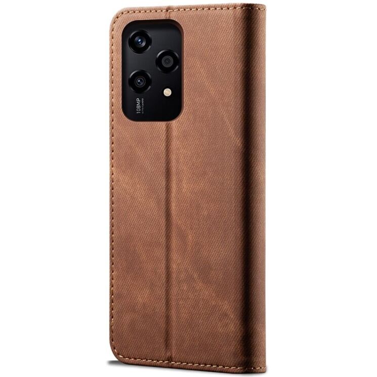 Чехол-книжка UniCase Jeans Wallet для Honor 200 Lite - Coffee: фото 6 из 6