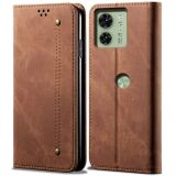 Чохол-книжка UniCase Jeans Wallet для Motorola Edge 40 - Coffee (335612C)