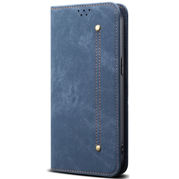 Чохол-книжка UniCase Jeans Wallet для OPPO Reno 14 5G - Blue: фото 5 з 7