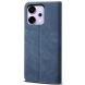 Чохол-книжка UniCase Jeans Wallet для OPPO Reno 14 5G - Blue (388407L). Фото 6 з 7