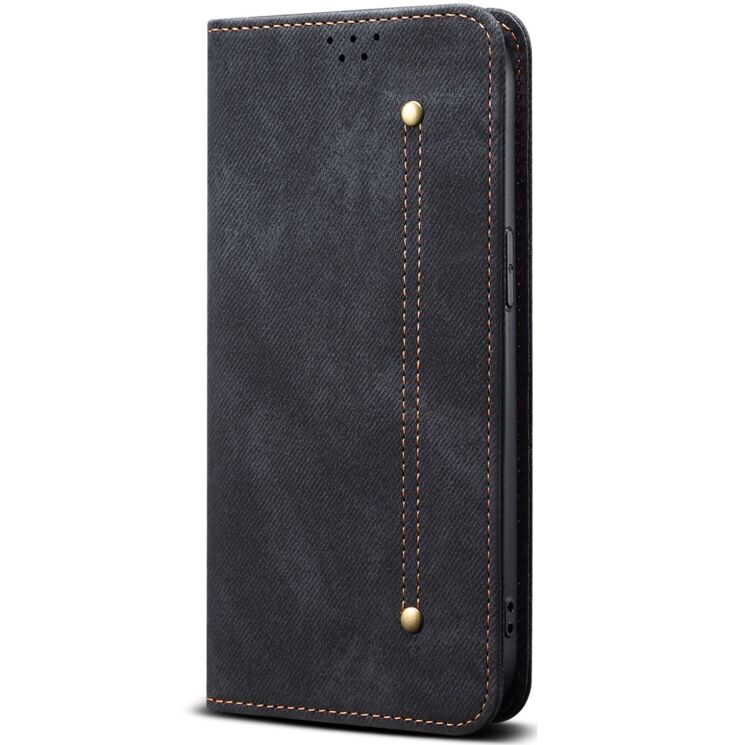 Чехол-книжка UniCase Jeans Wallet для Samsung Galaxy S25 FE (S731) - Black: фото 5 из 7