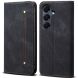 Чехол-книжка UniCase Jeans Wallet для Samsung Galaxy S25 FE (S731) - Black (386905B). Фото 1 из 7