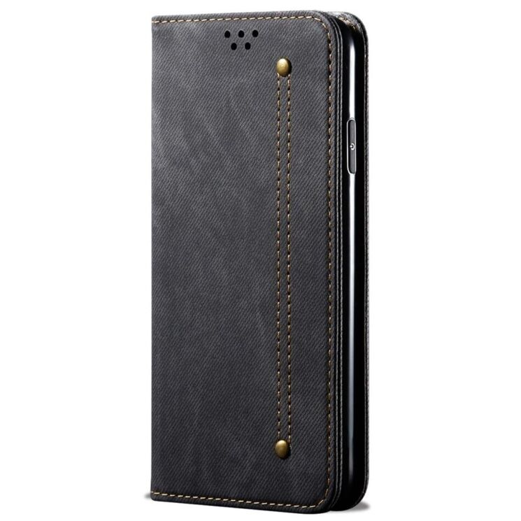 Чехол-книжка UniCase Jeans Wallet для Xiaomi 14T - Black: фото 4 из 6