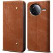 Чехол-книжка UniCase Jeans Wallet для Xiaomi Poco F7 Ultra - Coffee (378728C)