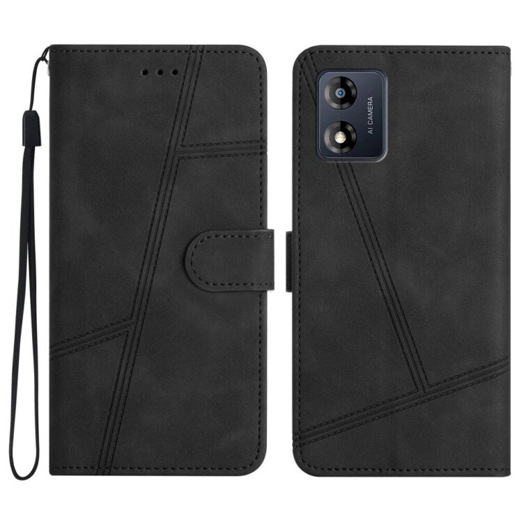 Чохол-книжка UniCase Jet Cover для Motorola Moto E13 - Black: фото 2 з 11