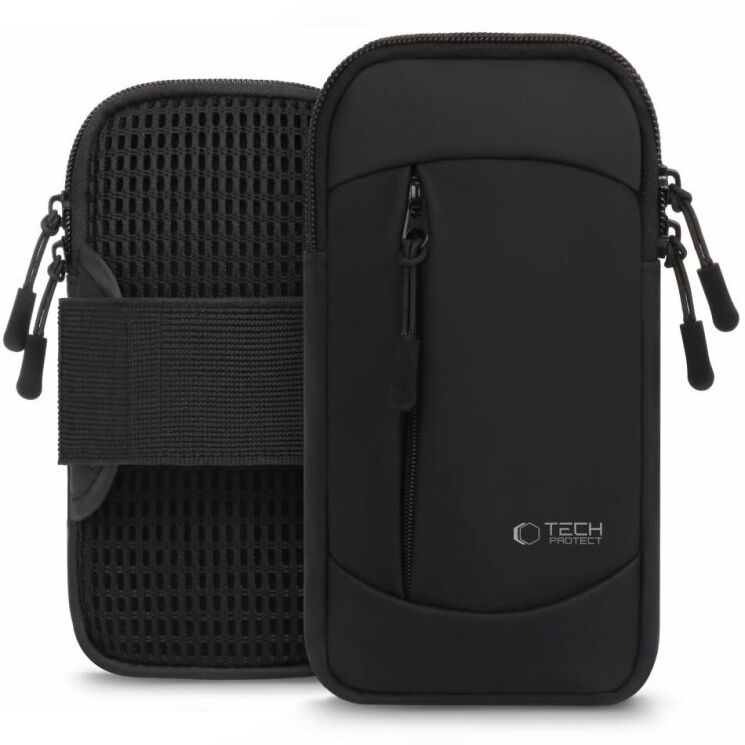 Чехол на руку Tech-Protect M6 Universal Armband (5906302375707) - Black: фото 3 из 11