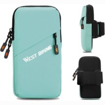 Чехол на руку WEST BIKING Arm Bag - Green: фото 1 из 10