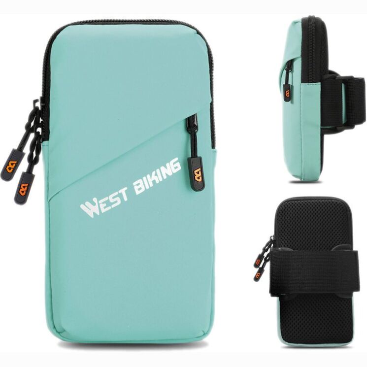 Чехол на руку WEST BIKING Arm Bag - Green: фото 1 из 10