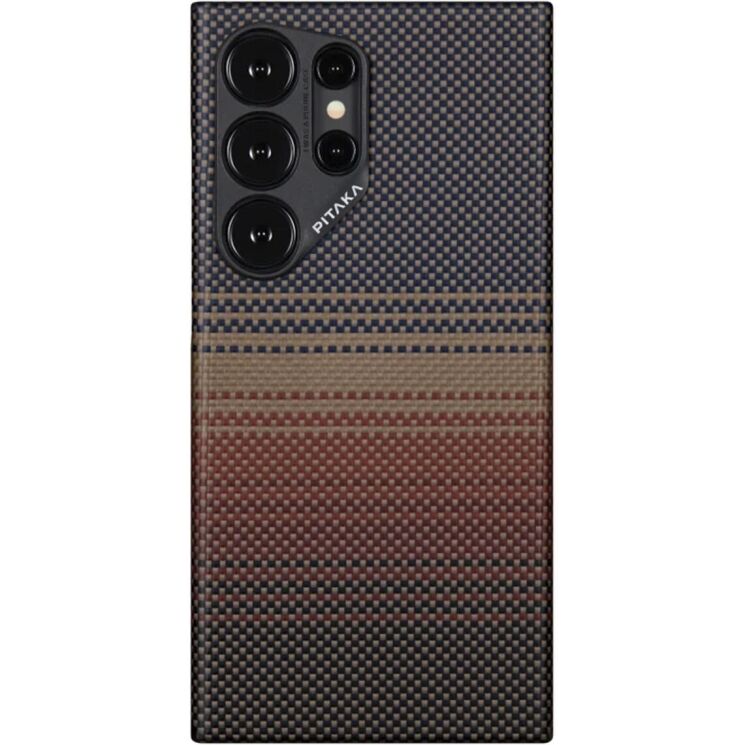 Защитный чехол Pitaka StarPeak MagEZ Case 4 для Samsung Galaxy S24 Ultra (S928) FS2401U - Sunset: фото 2 из 14
