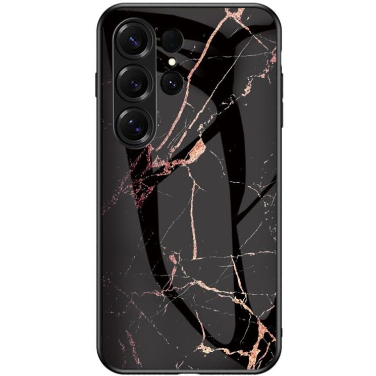 Чехол с рисунком Deexe Gradient Pattern для Samsung Galaxy S26 Ultra - Gold / Black: фото 1 из 9