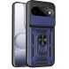 Чехол с защитой камеры Deexe Armor Shield для Google Pixel 11 / 11 Pro - Blue (425016L). Фото 1 из 9