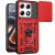Чохол із захистом камери Deexe Armor Shield для Motorola Edge 70 Pro - Red: фото 1 з 9
