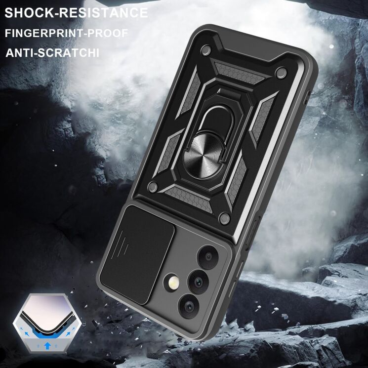 Чохол із захистом камери Deexe Armor Shield для Samsung Galaxy A18 / A17 (A175) / A26 (A266) - Rose Gold: фото 5 з 10