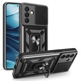 Чохол із захистом камери Deexe Armor Shield для Samsung Galaxy A18 / A17 (A175) / A26 (A266) - Black: фото 1 з 10