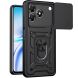Чохол із захистом камери Deexe Armor Shield для ZTE Blade A36 - Black (402516B). Фото 1 з 9