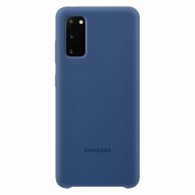 Чехол Silicone Cover для Samsung Galaxy S20 (G980) EF-PG980TNEGRU - Navy: фото 1 из 3