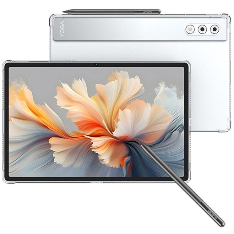 Чохол UniCase Airbag Max для Lenovo Yoga Tab Plus - Transparent: фото 2 з 5