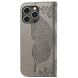 Чехол UniCase Butterfly Pattern для Apple iPhone 15 Pro Max - Grey (329265H). Фото 5 из 5