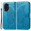 Чехол UniCase Butterfly Pattern для Honor 200 Pro - Blue (362142L)