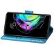 Чохол UniCase Butterfly Pattern для Motorola Edge 20 - Blue (289007L). Фото 6 з 9