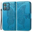 Чехол UniCase Butterfly Pattern для Motorola Moto G84 - Blue (339149L)