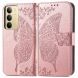 Чехол UniCase Butterfly Pattern для Realme C75 - Rose Gold (374315RG). Фото 2 из 9
