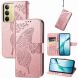 Чехол UniCase Butterfly Pattern для Realme C75 - Rose Gold (374315RG). Фото 1 из 9