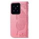 Чехол UniCase Butterfly Pattern для Xiaomi 14 Pro - Pink (342144P). Фото 4 из 5