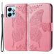 Чехол UniCase Butterfly Pattern для Xiaomi Redmi Note 12 - Pink (323051P). Фото 1 из 9