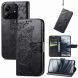Чехол UniCase Butterfly Pattern для Xiaomi Redmi Note 14 5G - Black (373311B). Фото 6 из 9