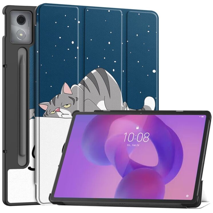 Чехол UniCase Life Style для Lenovo Idea Tab Pro - Cat: фото 1 из 11
