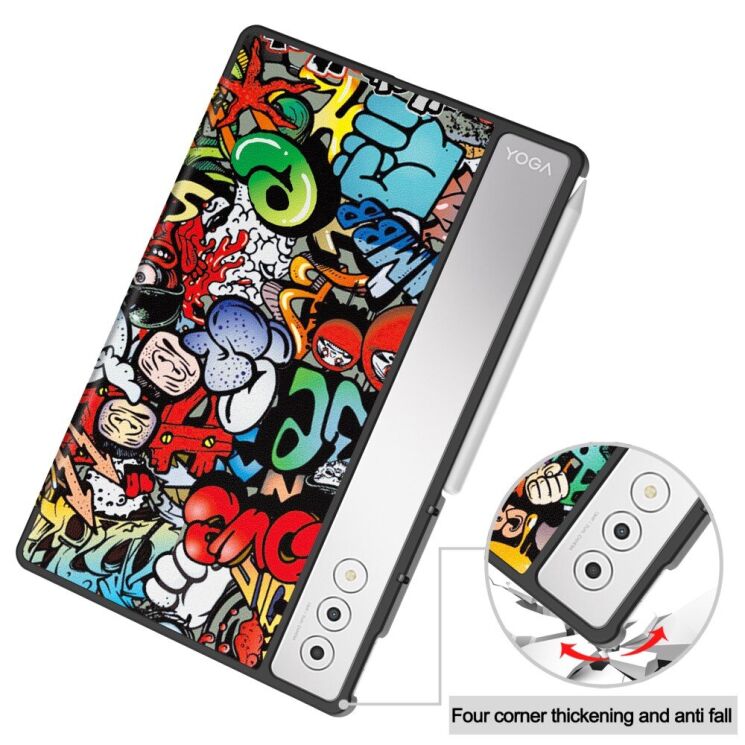 Чехол UniCase Life Style для Lenovo Yoga Tab Plus - Graffiti: фото 10 из 10