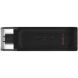 Флеш-накопитель Kingston DT 70 64GB Type-C (DT70/64GB) - Black (989917B). Фото 2 из 4