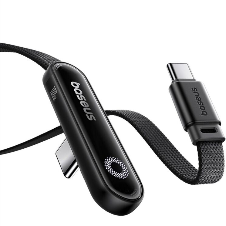 Кабель Baseus MVP3 Type-C to Type-C (100W, 1m) - Black: фото 2 из 11