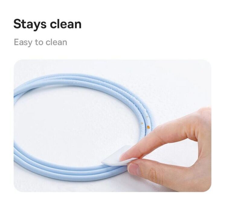 Кабель Baseus Pudding Series Type-C to Type-C (100W, 2m) P10355702111-01 - Black (896189B) Кабель Baseus Pudding Series Type-C to Type-C (100W, 2m) P10355702111-01 - Black: фото 21 з 26