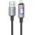 Кабель Hoco U144 USB to Lightning (2.4A, 1.2m) - Black: фото 1 из 5