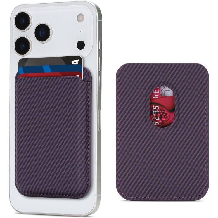 Кардхолдер Reframe Kevlar Fiber - Purple: фото 1 з 10