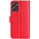 Класичний чохол-книжка Deexe Wallet Style для Motorola Moto G06 - Red (401543R). Фото 5 з 7