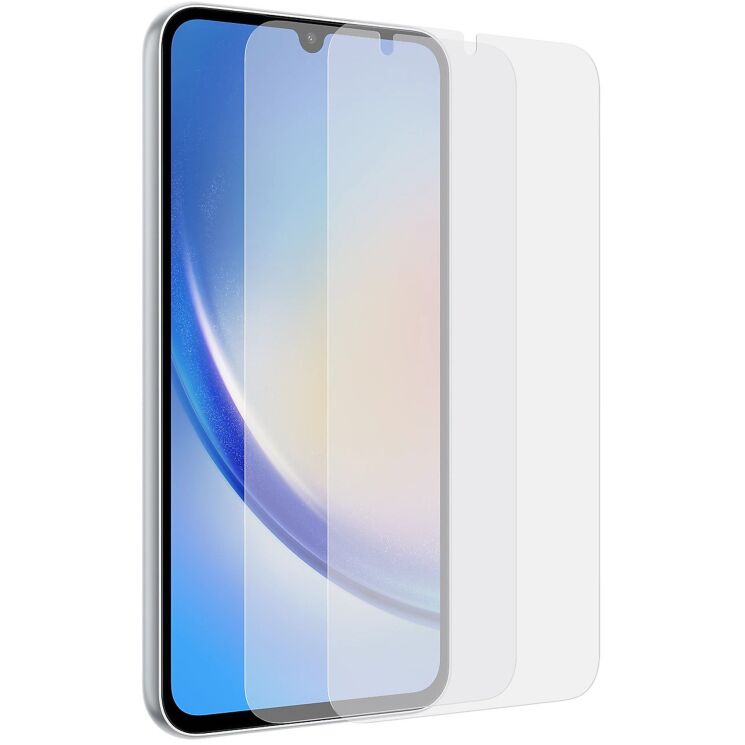 Комплект оригинальных пленок Screen Protector для Samsung Galaxy A34 (A346) EF-UA346CTEGRU: фото 2 из 4