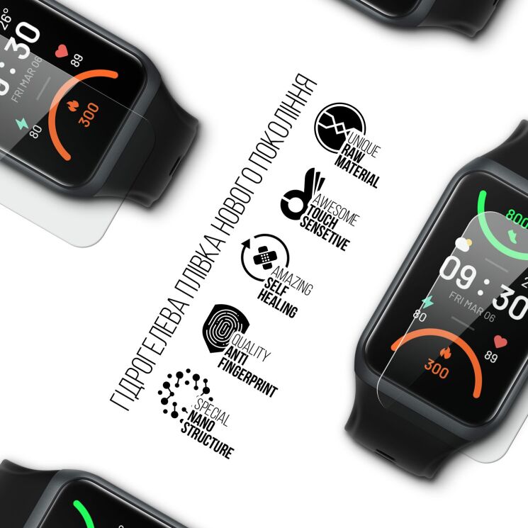 Комплект плівок (6шт) ArmorStandart Watch Film для OPPO Band 2: фото 2 з 4
