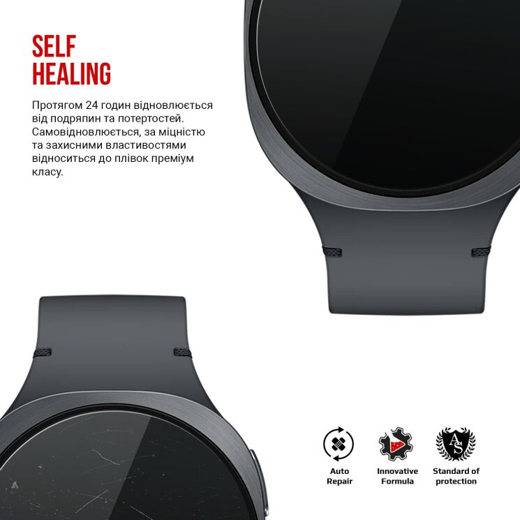 Комплект пленок (6шт) ArmorStandart Watch Film для Samsung Galaxy Watch 8 (40mm): фото 3 из 4