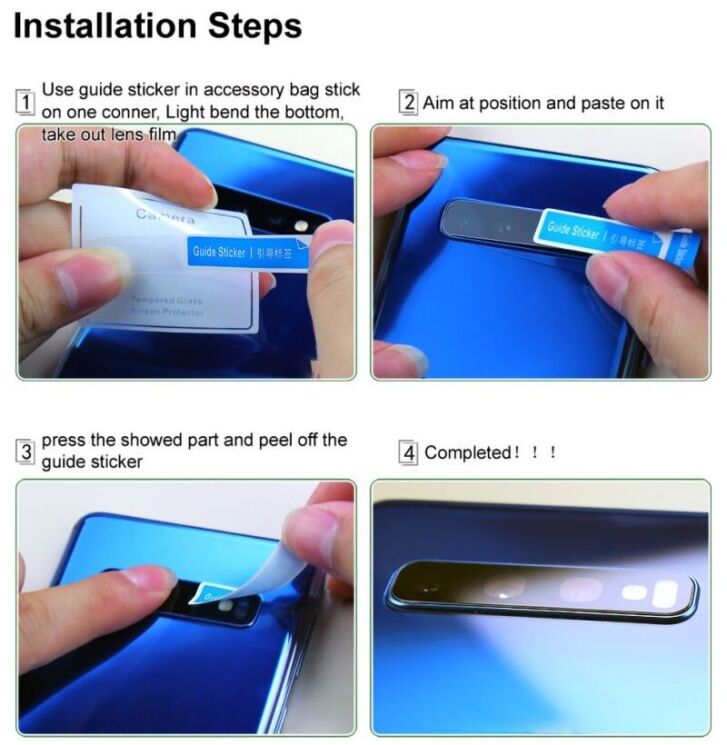 Комплект захисних стекол IMAK Camera Lens Protector для Honor 200 Pro - Crystal: фото 9 из 10