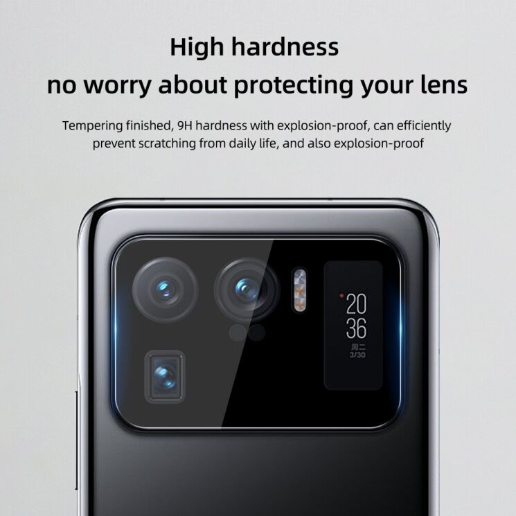 Комплект захисних плівок (2шт) на камеру NILLKIN InvisiFilm для Xiaomi Mi 11 Ultra: фото 7 з 14